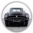 1959 Corvette 2 x 1 oz Silver Round & Die Cast Car Set - Black