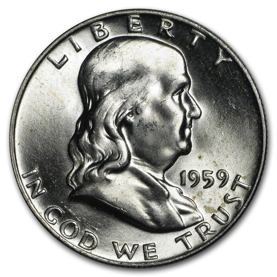 1959-D Franklin Half Dollar BU 1959-D Franklin Half Dollar BU