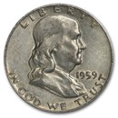 1959-D Franklin Half Dollar Fine/AU