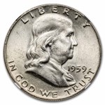 1959-D Franklin Half Dollar MS-64 NGC