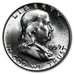 1959-D Franklin Half Dollar MS-64 PCGS (FBL)