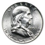 1959-D Franklin Half Dollar MS-65 PCGS (FBL)