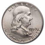 1959-D Franklin Half Dollar MS-65 PCGS