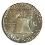 1959-D Franklin Half Dollar MS-66 NGC (FBL)