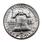 1959 Franklin Half Dollar BU
