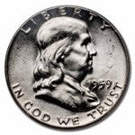1959 Franklin Half Dollar MS-65 PCGS