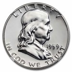 1959 Franklin Half Dollar PF-68 NGC