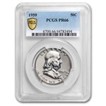 1959 Franklin Half Dollar PR-66 PCGS