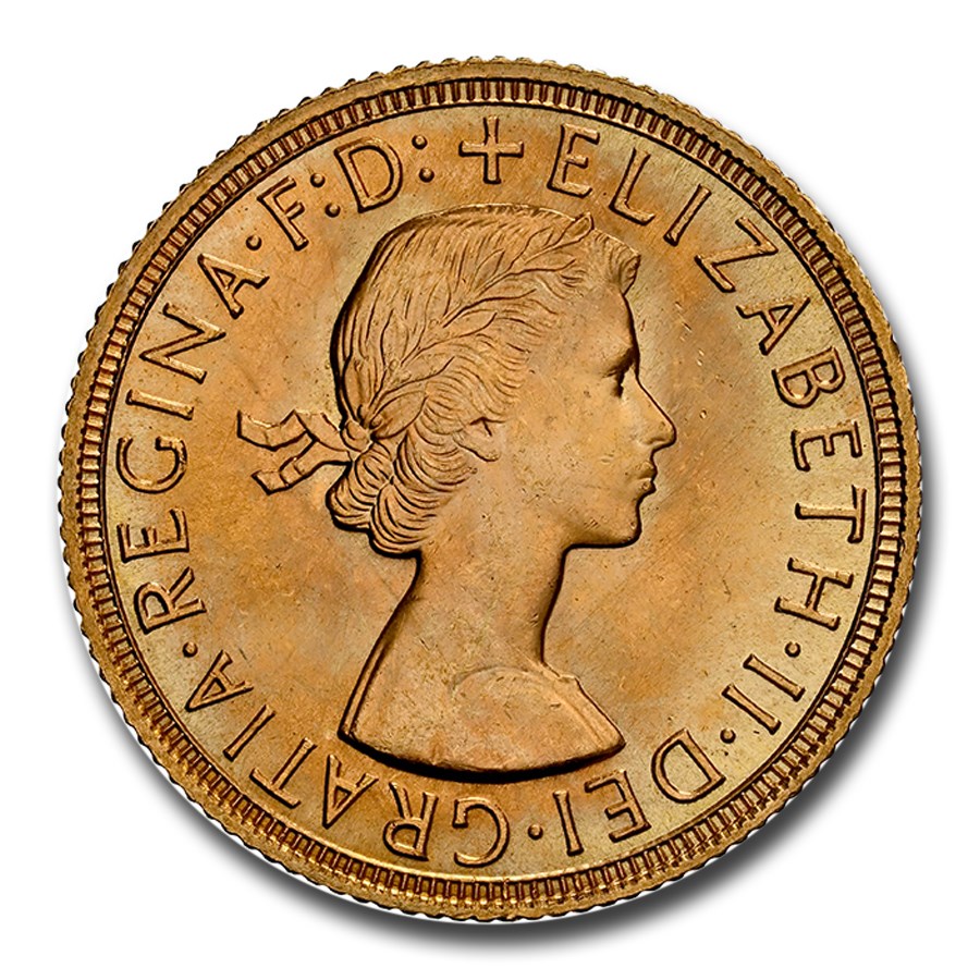 1959 Great Britain Gold Sovereign Elizabeth II MS-65+ NGC