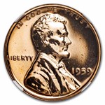 1959 Lincoln Cent PF-67 NGC (Red)