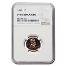 1959 Lincoln Cent PF-69 Cameo NGC (Red)