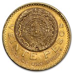 1959 Mexico Gold 20 Pesos BU