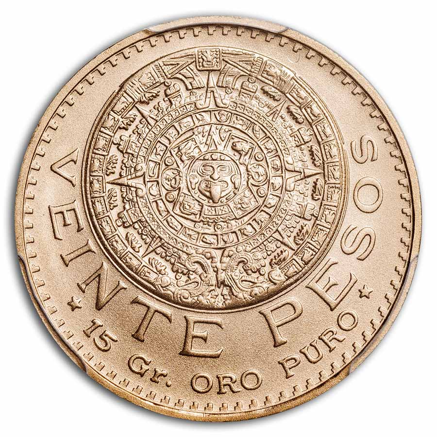 1959 Mexico Gold 20 Pesos MS-70 PCGS (New Die Restrike) | eBay