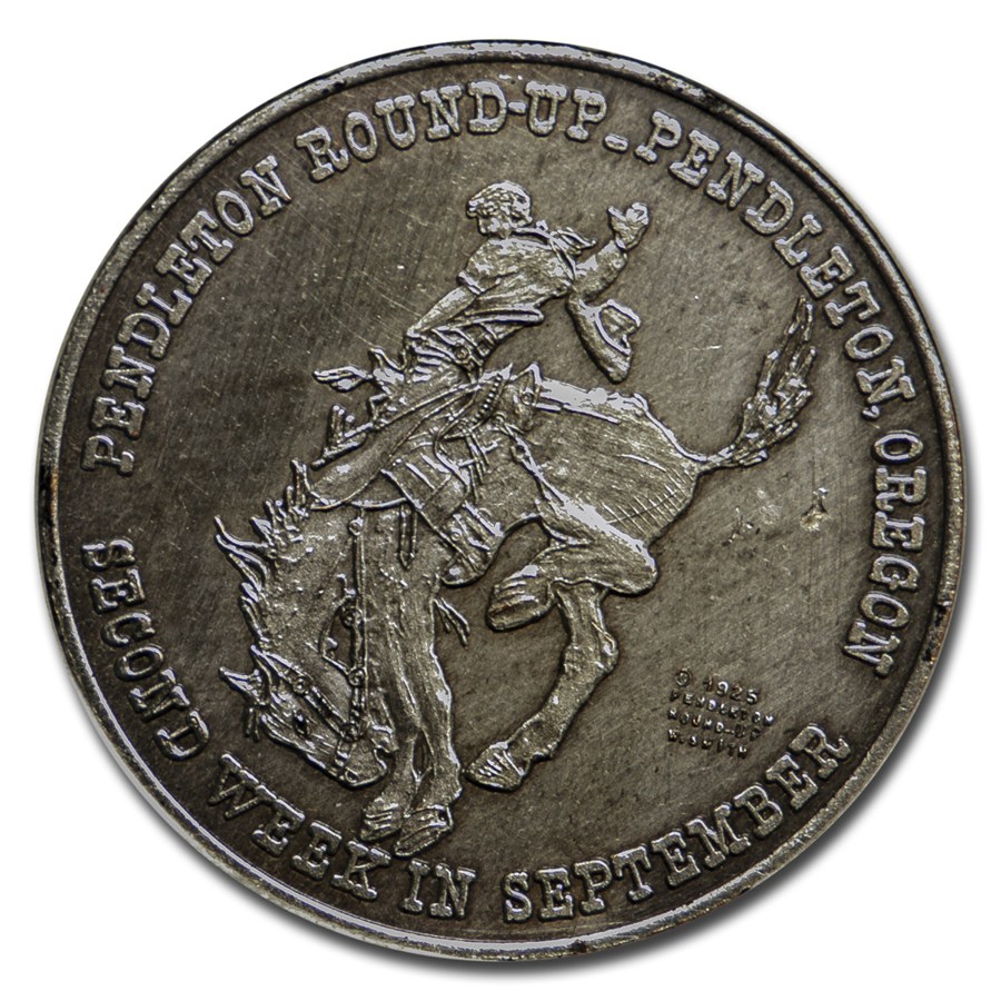 Buy 1959 Oregon Statehood Centennial 2-Coin Set: Pendleton Roundup | APMEX