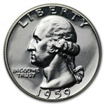 1959 Proof Washington Quarter 40-Coin Roll