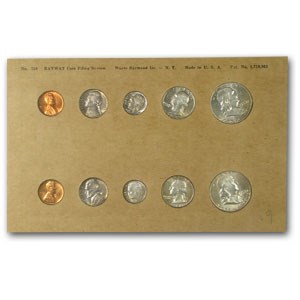 1959 U.S. Mint Set (In Wayte Raymond pages) 1959 U.S. Mint Set (In Wayte Raymond pages)