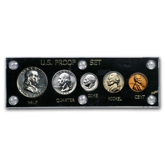 1959 U.S. Proof Set (Hard Plastic Holder) 1959 U.S. Proof Set (Hard Plastic Holder)