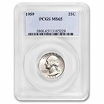 1959 Washington Quarter MS-65 PCGS