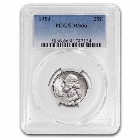 1959 Washington Quarter MS-66 NGC 1959 Washington Quarter MS-66 NGC