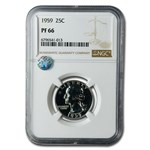 1959 Washington Quarter PF-66 NGC