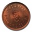 (1960) $5 J.J. Conway Bashlow Restrike Token MS-67 NGC (Red)