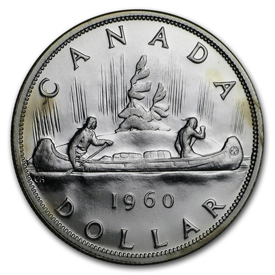 1960 Canada Silver Dollar BU/Prooflike 1960 Canada Silver Dollar BU/Prooflike