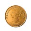 1960 Chile Gold 100 Pesos BU