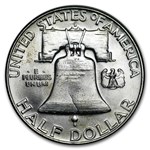 1960-D Franklin Half Dollar BU