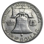 1960-D Franklin Half Dollar Fine/AU