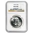 1960-D Franklin Half Dollar MS-64 NGC (FBL)