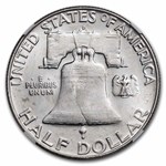 1960-D Franklin Half Dollar MS-64 NGC