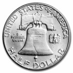 1960-D Franklin Half Dollar MS-64 PCGS