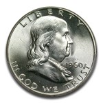 1960-D Franklin Half Dollar MS-65 PCGS (FBL)