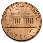1960-D Lincoln Cent Small Date BU (Red)