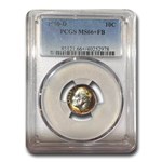1960-D Roosevelt Dime MS-66+ PCGS (FB)