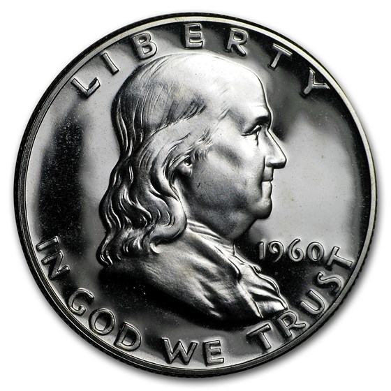 1960 Franklin Half Dollar Gem Proof 1960 Franklin Half Dollar Gem Proof
