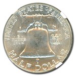 1960 Franklin Half Dollar MS-64 NGC (Bugs Bunny, FS-401, Fivaz)