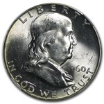 1960 Franklin Half Dollar MS-64 NGC (FBL)