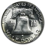 1960 Franklin Half Dollar MS-64 NGC (FBL)