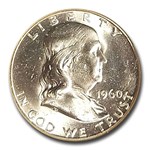 1960 Franklin Half Dollar MS-65 NGC