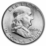 1960 Franklin Half Dollar MS-65 PCGS (FBL)