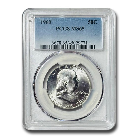 1960 Franklin Half Dollar MS-65 PCGS 1960 Franklin Half Dollar MS-65 PCGS
