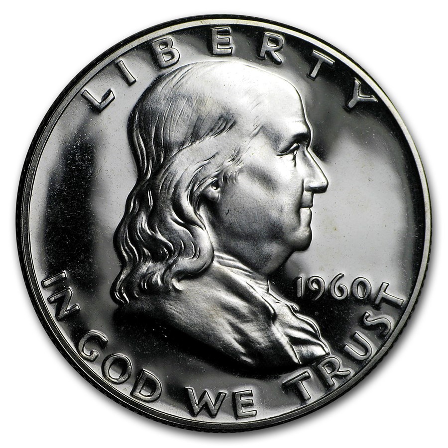 1960 Franklin Half Dollar Proof