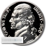 1960 Jefferson Nickel 40-Coin Roll Proof