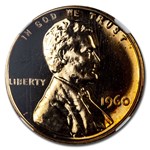 1960 Lincoln Cent PF-68 NGC (Red, Large Date)