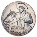 1960 Mexico Silver "Pancho Villa" Medal Specimen (Grove P-372a)