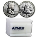 1960 Proof Franklin Half Dollar 20-Coin Roll