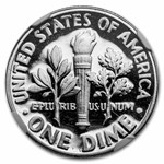 1960 Roosevelt Dime PF-67 UCAM NGC