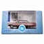 1961 Cadillac Sedan Deville Set (2 oz Silver & Die Cast Car)
