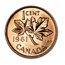 1961 Canada 50-Coin Roll Copper Cents BU (Red)